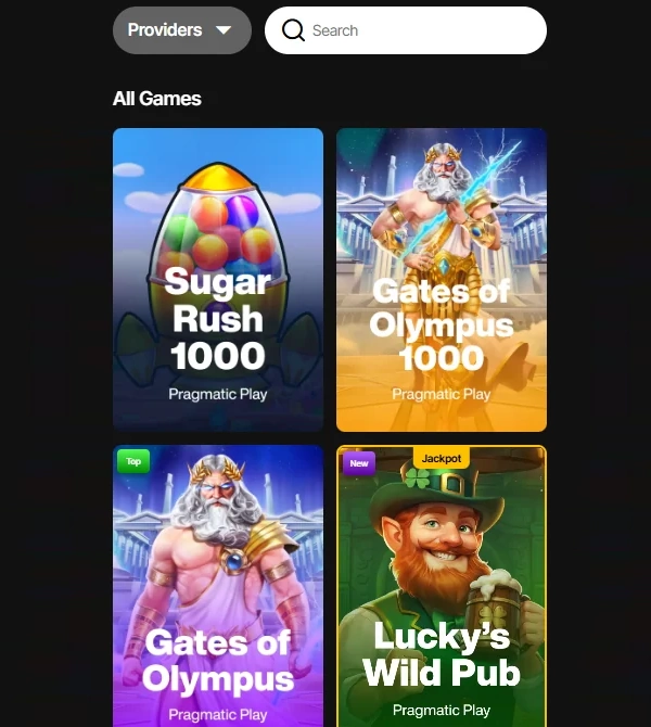 justcasino games